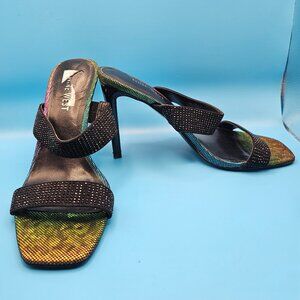 Nine West Rhinestone Strap Heels – Size 7.5